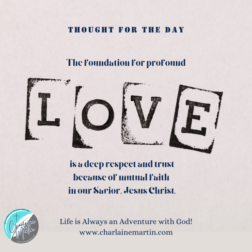 the foundation of profound love