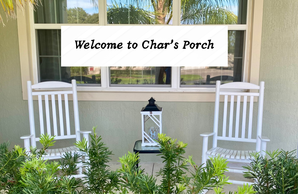Bible study on Char's Porch